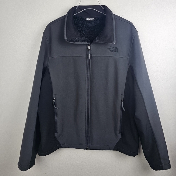 The North Face Gray & Black Jacket Coat with Warm Lining - Picture 1 of 13